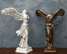 Load image into Gallery viewer, Winged Nike Victory Of Samothrace Greek Goddess Handmade Statue Sculpture Beautiful Woman Success Statue
