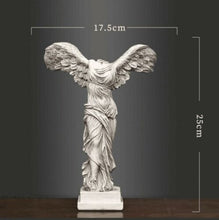 Load image into Gallery viewer, Winged Nike Victory Of Samothrace Greek Goddess Handmade Statue Sculpture Beautiful Woman Success Statue
